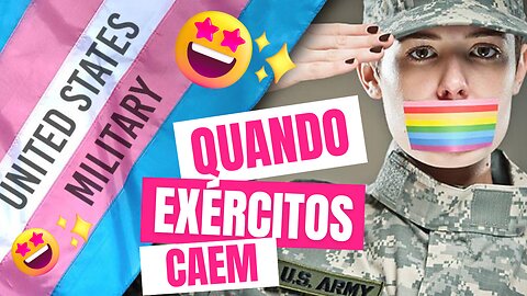 Propagandas "INCLUSIVAS" para alistamento militar nas forças americanas e britânicas!