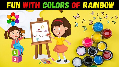 Rainbow Colors Learning | Colors Learning For Kids and Toddlers | Bright Spark Station