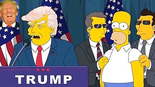 Trump Trolls Naysayers With Simpsons-Inspired ‘Super Trump’ Video