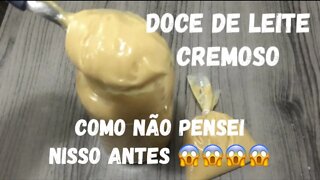 Doce de Leite Cremoso, Com apenas 2 ingredientes, Perfeito para recheios e Coberturas