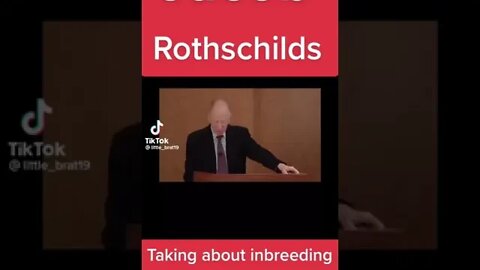 Jacob Rothschild talking about inbreeding in his family.