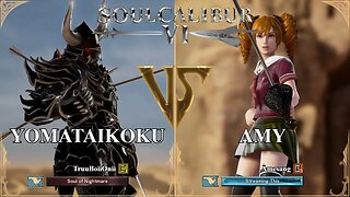 SoulCalibur VI — TruuBoiiOnii (Yomataikoku) VS Amesang (Amy) | Xbox Series X Ranked