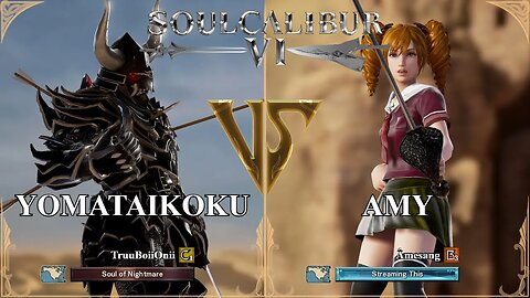 SoulCalibur VI — TruuBoiiOnii (Yomataikoku) VS Amesang (Amy) | Xbox Series X Ranked
