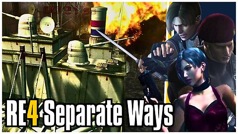 #RE4 - Ada vs Navio de Guerra: Saddler Está Desesperado! | #re4_tweaks #separateways