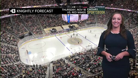 2021 Knightly forecast for Nov. 18 game vs. Detroit Red Wings