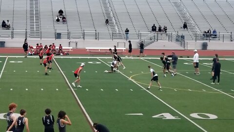 Hudson's Last Evening of 7 on 7 for the Spring of 2021