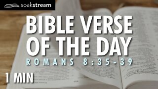 NOTHING Can Separate You From God's Love | Bible Verse of the Day Romans 8:35-39 | YouTube Shorts