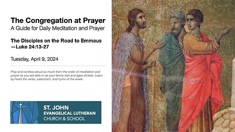 The Disciples on the Road to Emmaus—Luke 24:13-27