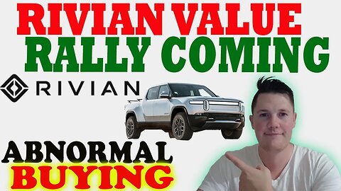 Rivian Value Rally Coming │ What the Data is Saying About Rivian ⚠️ Rivian Investors Must Watch