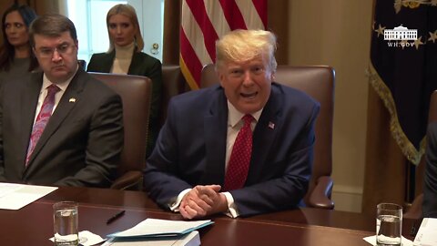 President Trump Participates in a Cabinet Meeting, Nov 19th, 2019. George News