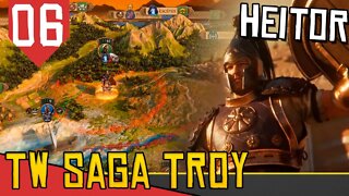 A Defesa Impossível - Total War Saga Troy Heitor #06 [Série Gameplay Português PT-BR]