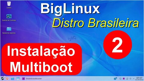 2- BigLinux Instalação Multiboot Windows e Outras Distros Linux. Acompanhe todos os passos.