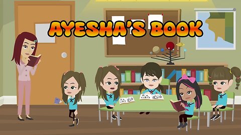 Ayesha's Book_Kids Stories_Moral Story_Bedtime stories_Kafu kids tv