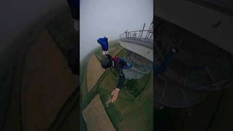 #shorts BASE jump POV