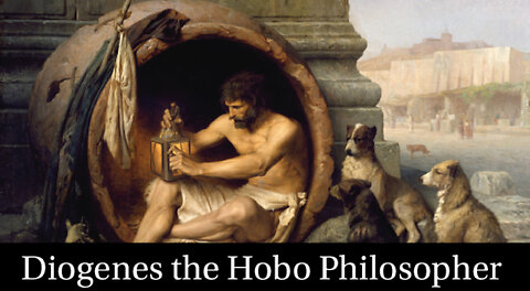 Diogenes the hobo philosopher