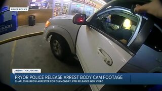 Pryor Police Release Arrest Body Cam Footage