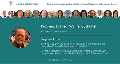 Interview Corona-Solution mit Prof. em. Dr.med. Wolfram Schüffel