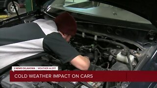 Cold weather impacts on cars