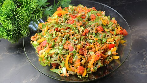Best Lettuce Salad With Mix Seeds of Chia & Pumpkin Salad I Quick & Easy Vegan Salad