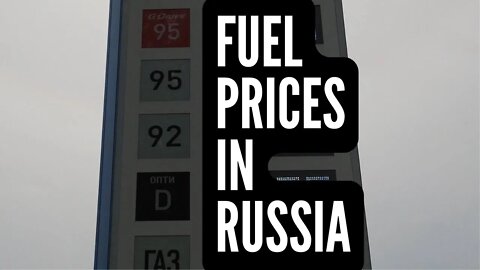 Fuel Prices In Russia WITH CONVERSION 18th June 2022 - Inside Russia Report