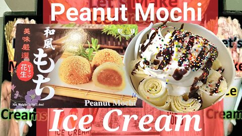 Peanut Mochi Ice Cream