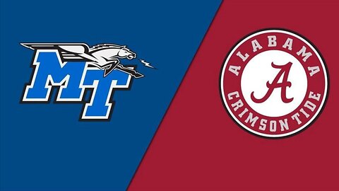 Alabama vs Middle Tennessee State Highlights 🔥