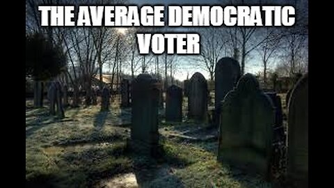 While MAGA voted red,Dems voted dead,they actually have voted for a dead guy and won.