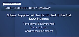 School supply giveaway this weekend