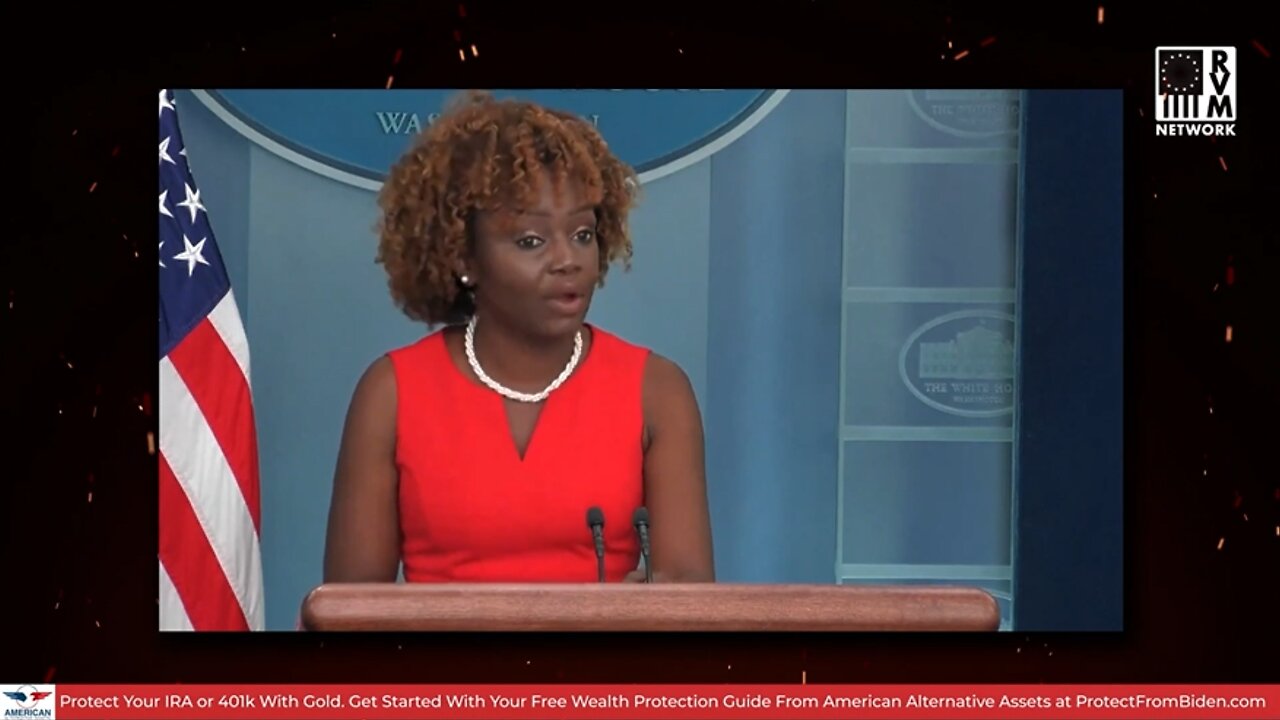 KJP Tries To Head Off Hunter Biden Questions | Chad Caton Calls Her Out ...
