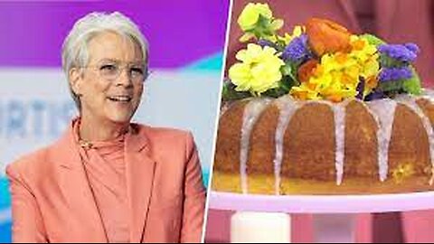 viral Jamie Lee Curtis - lemon cake recipe