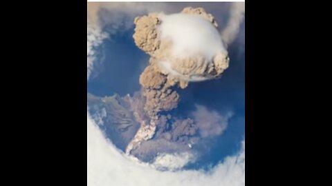 NASA/sarychar valcano Eruption