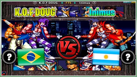 Kizuna Encounter: Super Tag Battle (K.O.F DOUG Vs. Inimus) [Brazil Vs. Argentina]