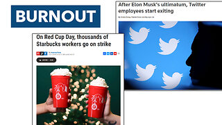 Twitter to Starbucks Long Hours and Work Demands Leading To Burnout