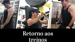 Treinando peitoral, tríceps e ombros - Video de Treino 01