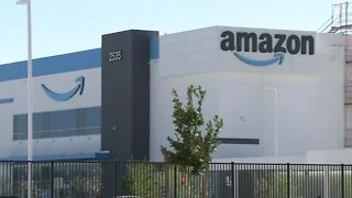 Some Inland Empire Amazon workers walkout to protest working conditions, low pay