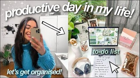 complete your to-do list with me! | *productive* day in my life