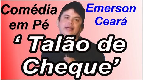 Talão de Cheques - Comédia em Pé