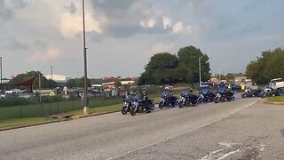 Former President Donald Trump has arrived at the Fulton County jail in Atlanta, Georgia