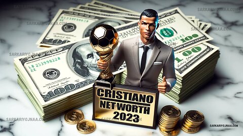 Christiano Ronaldo worth 💲500 m