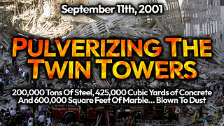 9/11 Twin Towers Controlled Demolition PROOF: Video Analysis, Thermite Byproducts, Expert Testimony