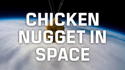 Chicken Nugget in Space