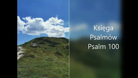 Księga Psalmów -Psalm 100