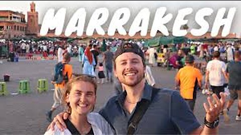 MARRAKESH FIRST IMPRESSIONS _ Jumping into Morocco _ best part of jemaa el-fnaa square