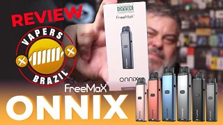 FreeMaX Onnix Pod - Incrível essas Coils, Excelente opção de Pod - Review PT BR