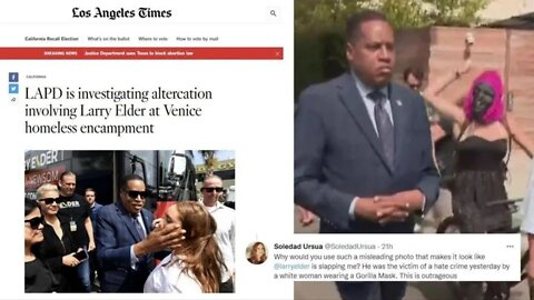 LA Times Manipulates Photo To Spread Fake News About Larry Elder