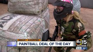 Play indoor paintball for free in the East Valley