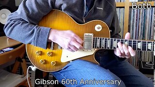 Monty's PAFs versus Gibson 60th anniversary custombucker pickups
