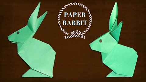 How to Make a Paper Rabbit Origami Rabbit