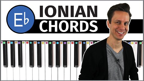 Piano // Chords in the Key of Eb (Ionian)
