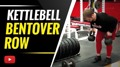 Strength and Conditioning Exercises - Kettlebell Bentover Row - Matt Shadeed